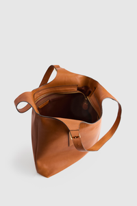 Sofia Leather Tote Bag