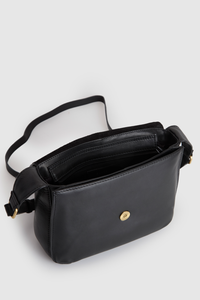 Sofia Leather Flap Crossbody Bag