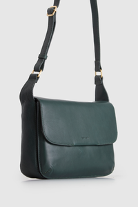 Sofia Leather Flap Crossbody Bag
