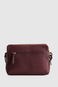 Maya Leather Crossbody Bag