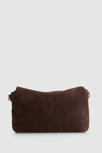 Clara Suede Leather Grab Bag