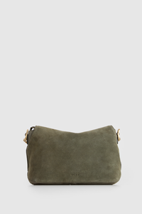 Clara Suede Leather Grab Bag