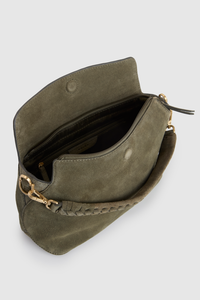Clara Suede Leather Grab Bag
