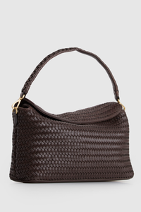 Clara Large Leather Shoulder Bag