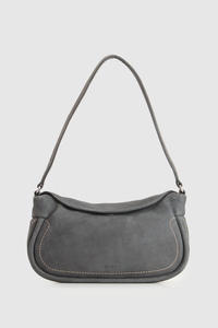 Narda Nubuck Leather Shoulder Bag