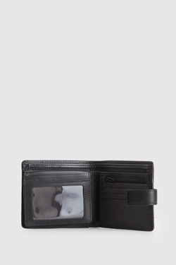 Leather Tab Wallet