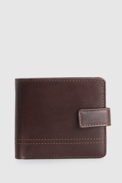 Leather Tab Wallet