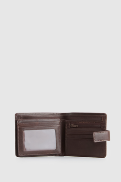 Leather Tab Wallet