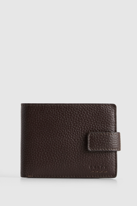 RFID Ellis Leather Tab Wallet