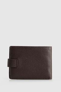 RFID Ellis Leather Tab Wallet