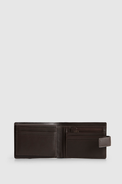 RFID Ellis Leather Tab Wallet