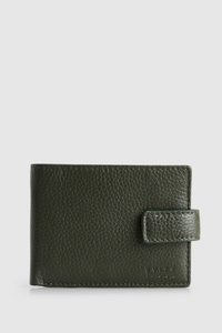 RFID Ellis Leather Tab Wallet
