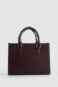 Small Tote Bag With Scarf