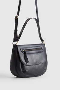 Carrie Leather Shoulder Bag