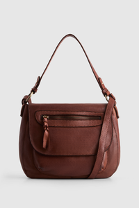Carrie Leather Shoulder Bag