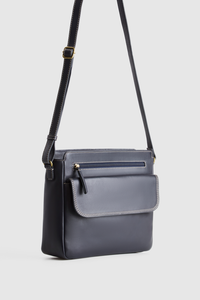 Connie Leather Crossbody Bag