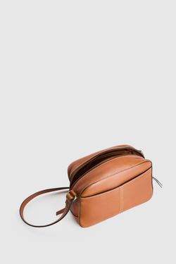 Connie Leather Crossbody Bag