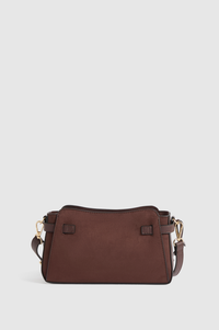 Faux Suede Crossbody