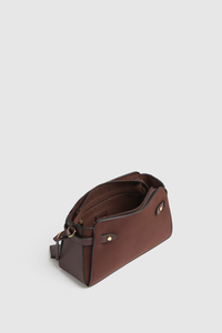 Faux Suede Crossbody