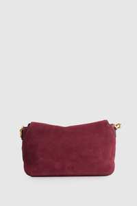 Clara Suede Leather Grab Bag