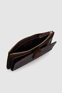 Emmy Suede Leather Medium Wallet