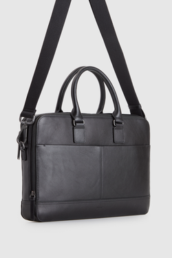 Theo Leather Twin Handle Brief