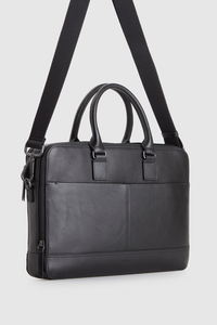 Theo Leather Twin Handle Brief