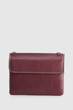 RFID Maya Leather Small Crossbody