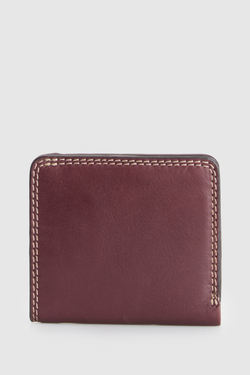 RFID Maya Leather Slim CC Wallet