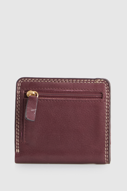 RFID Maya Leather Slim CC Wallet