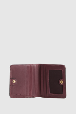 RFID Maya Leather Slim CC Wallet