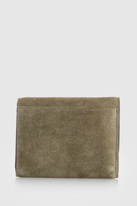 Thea Suede Small Wallet