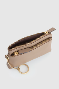 Daisy Leather Coin Purse