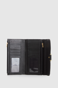 Iris Leather Large Wallet