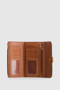 Iris Leather Large Wallet