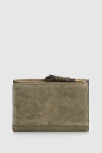 Thea Suede Medium Wallet
