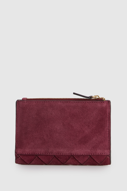 RFID Ines Suede Weave Med Wallet