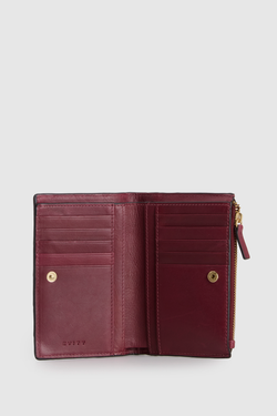 RFID Ines Suede Weave Med Wallet
