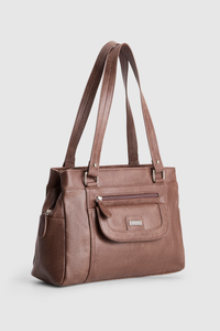 Flap Pocket Tote Bag