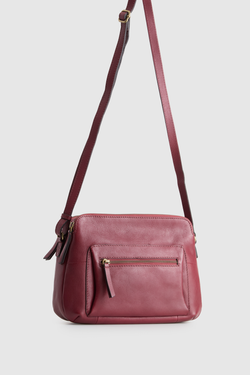 Verity Leather Crossbody Bag