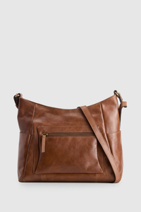 Verity Leather Crossbody Bag