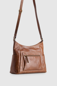Verity Leather Crossbody Bag