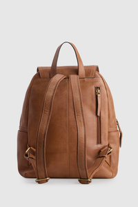 Verity Leather Backpack