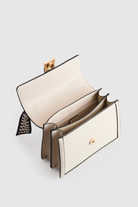 Scarf Top Handle Bag