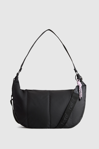 Coated Crescent Sling Bag