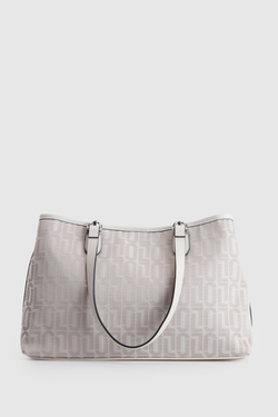 Logo Jacquard Tote Bag