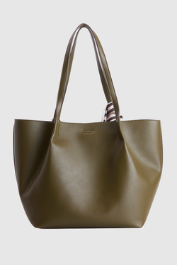 Lottie Belted Scarf Tote Bag