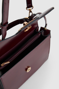 Cleo Flap Top Handle Bag