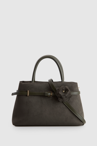 Lana Suede Small Tote Bag