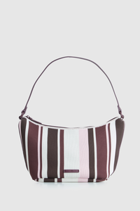 Immy Stripe Slouchy Shoulder Bag